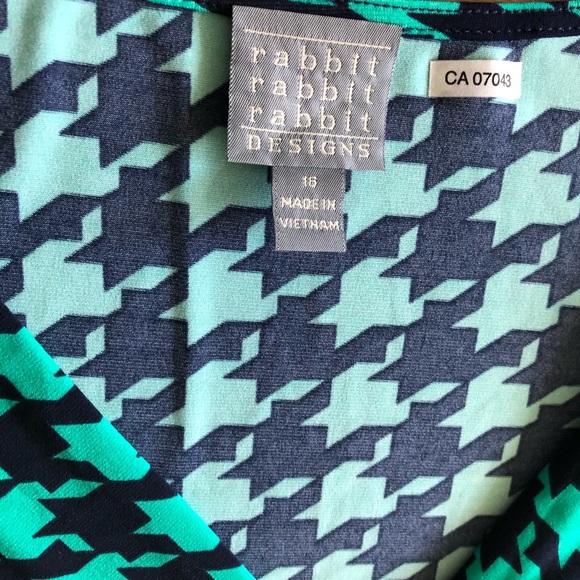 NWOT Rabbit Rabbit Rabbit crossover dress - Picture 5 of 11